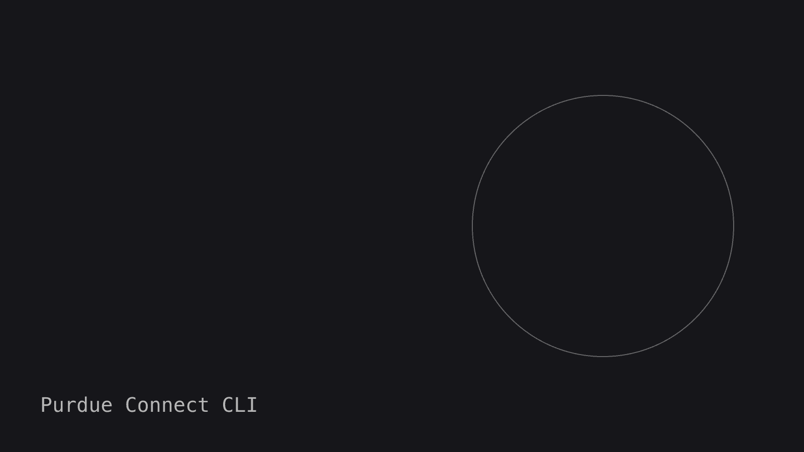 Purdue Connect CLI placeholder image